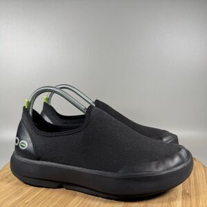 Oofos OOmg eeZee Low Women’s 9 Slip On Sneakers Shoes Black
